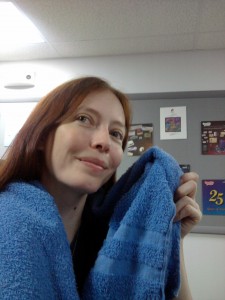 Elf on Towel Day