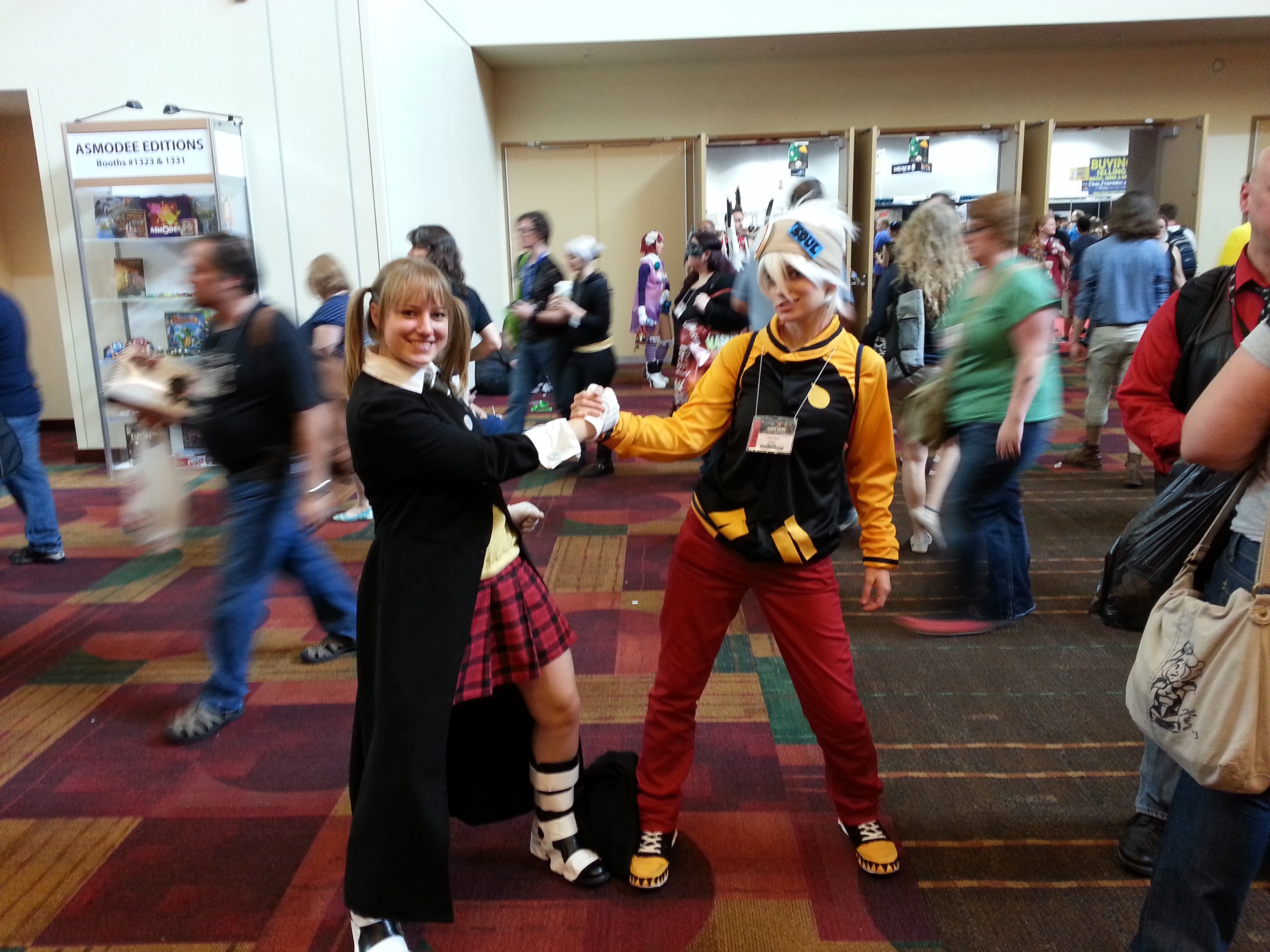 Maka and Soul from Soul Eater